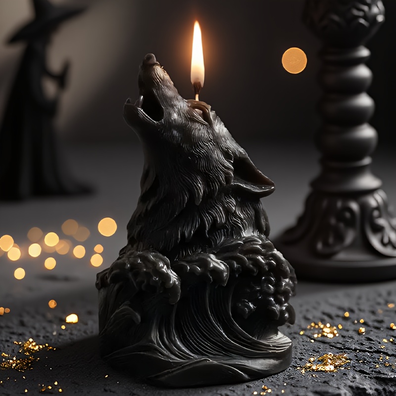 Dramatic Wolf and Ocean Wave C - Resin Ocean Wave Mold recensie en prijs