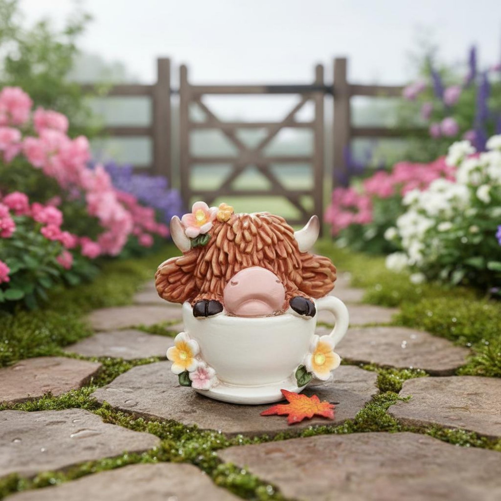 Highland Cow Garden Light Resi - Crafting Resin recensie en prijs