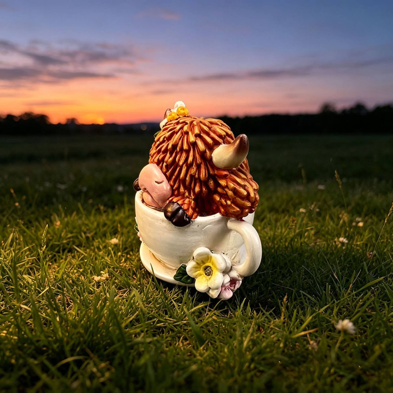 Highland Cow Garden Light Resi - Crafting Resin recensie en prijs