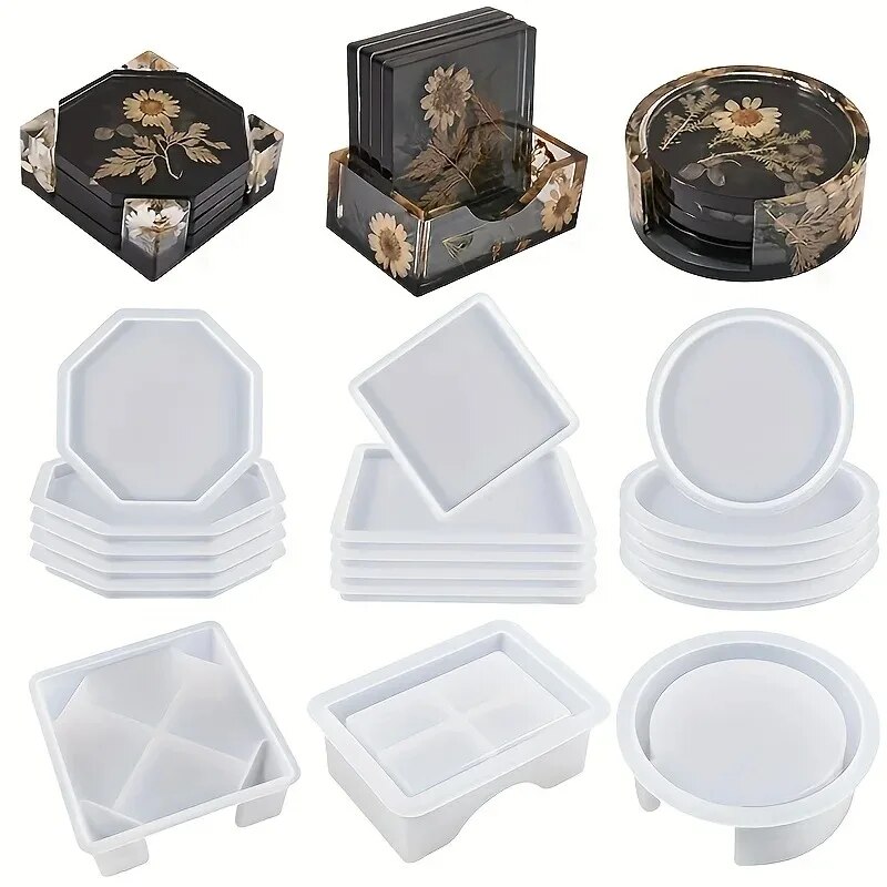 Coaster Resin Molds Set Includ - Serving Tray Mold recensie en prijs