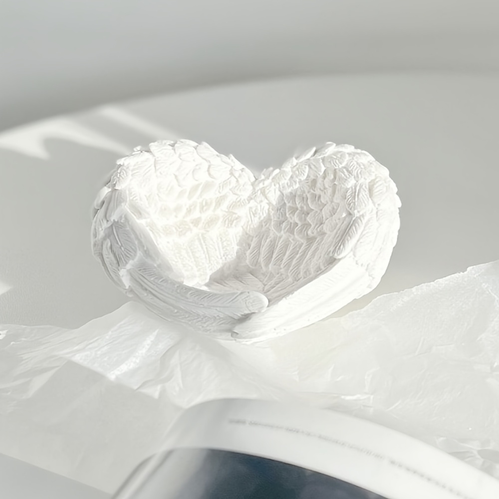 1pc Angel Wing Heart Silicone  - Resin Craft Ideas recensie en prijs