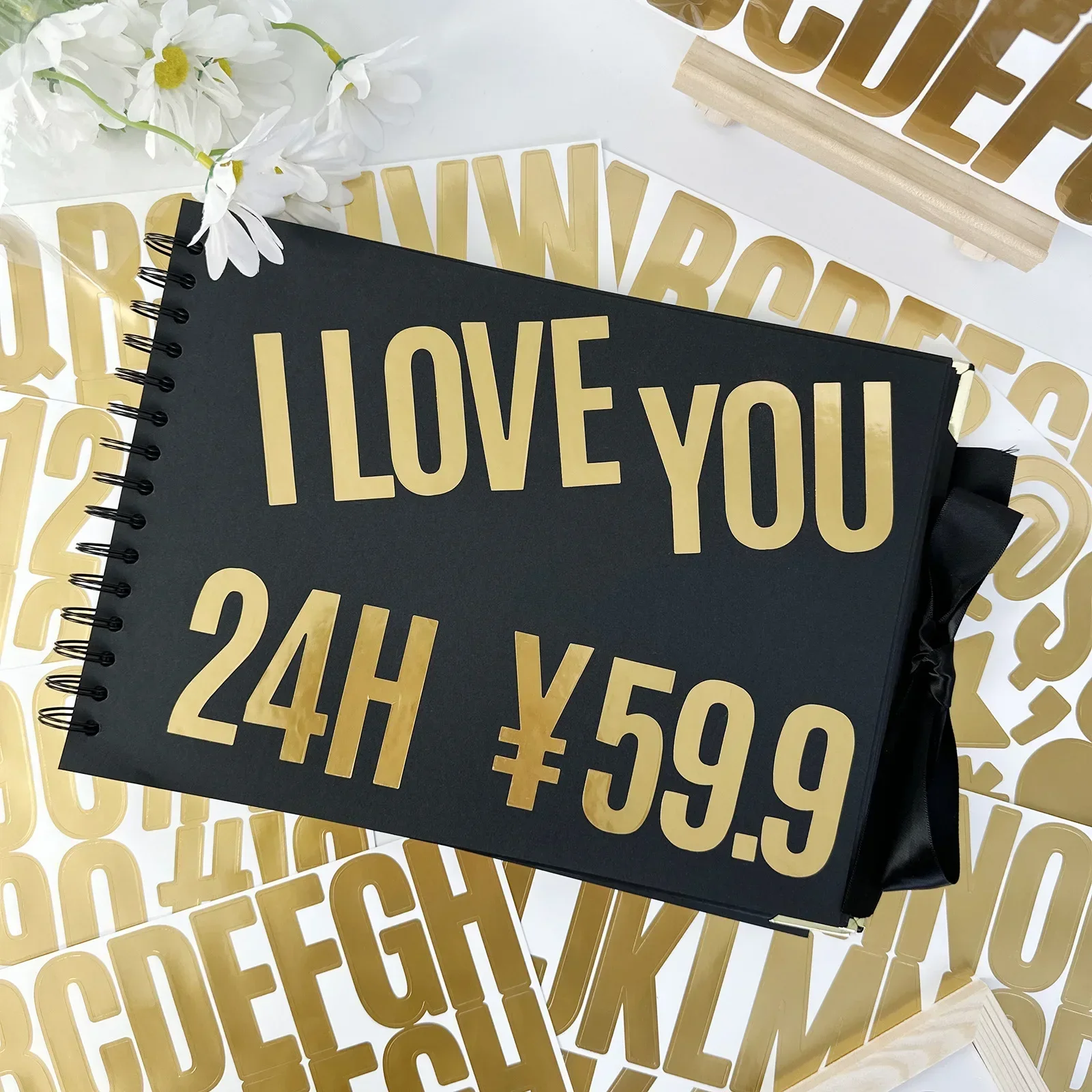 100 Pcs 6 Sheets Gold Letter S - Gold Foil Flakes recensie en prijs