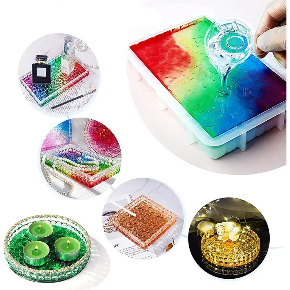 Ashtray Glass Crystal Texture  - Coaster Mold Round recensie en prijs