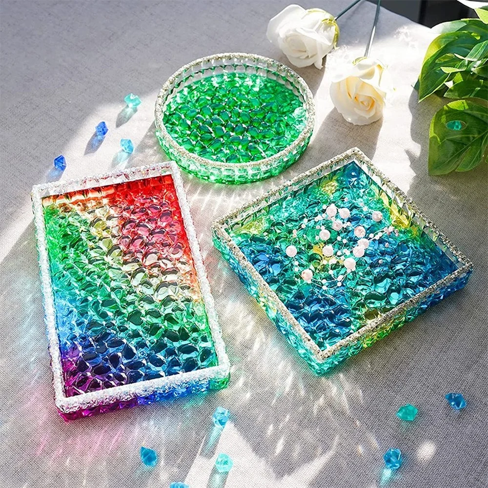Ashtray Glass Crystal Texture  - Coaster Mold Round recensie en prijs