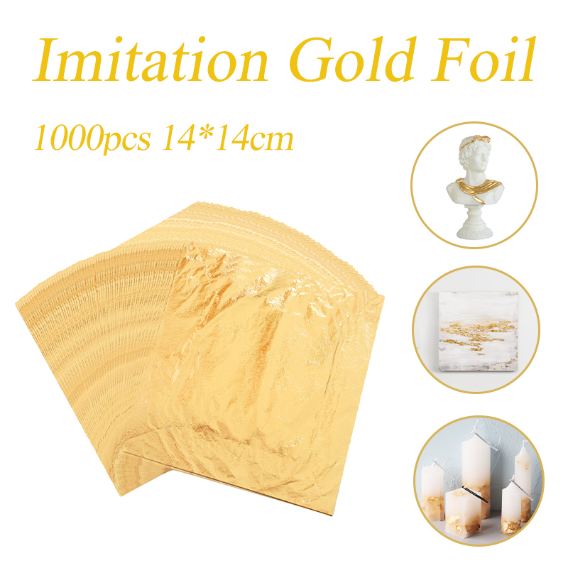 Imitation Gold Leaf Foil Sheet - Gold Foil Flakes recensie en prijs