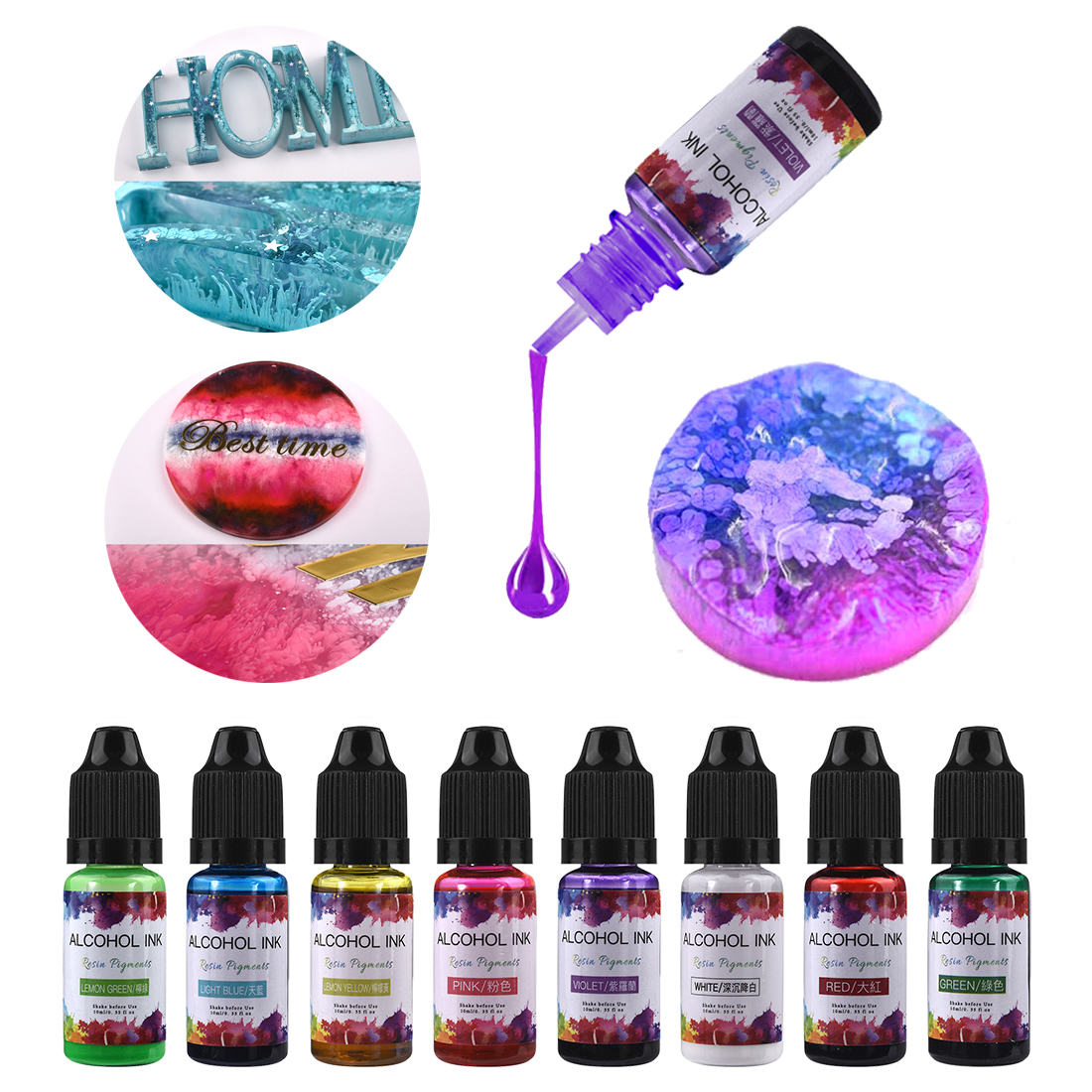 10ml/15ml Art Ink Alcohol Resi - Resin Dye Alcohol recensie en prijs