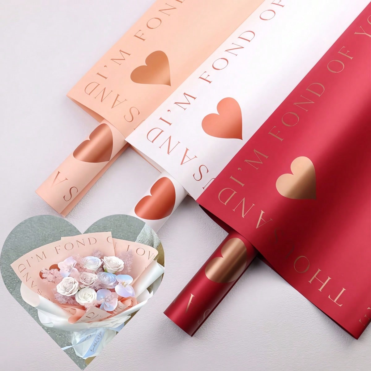 20 Sheets/Pack Gold Foil Heart - Gold Foil Flakes recensie en prijs