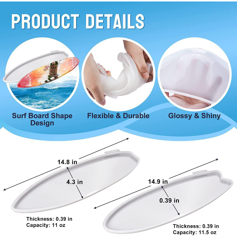 Surfboard Resin Tray Molds Sur - Resin Ocean Wave Mold recensie en prijs