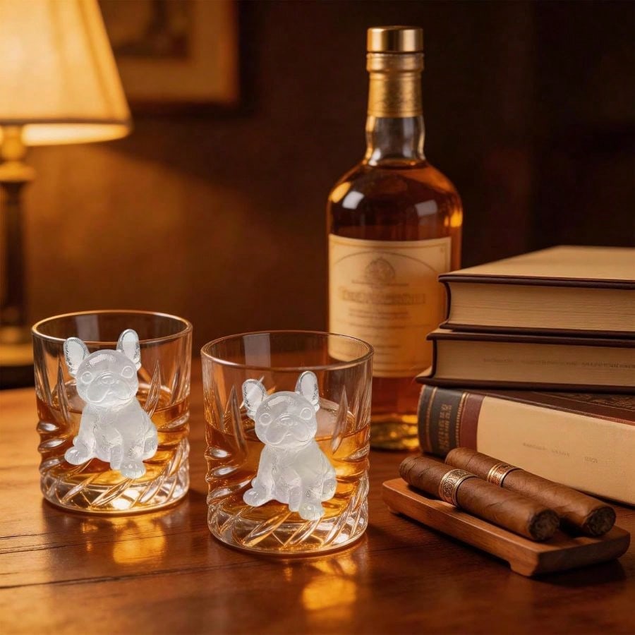 3D French Bulldog Cube Molds 2 - Silicone Mold Tray recensie en prijs