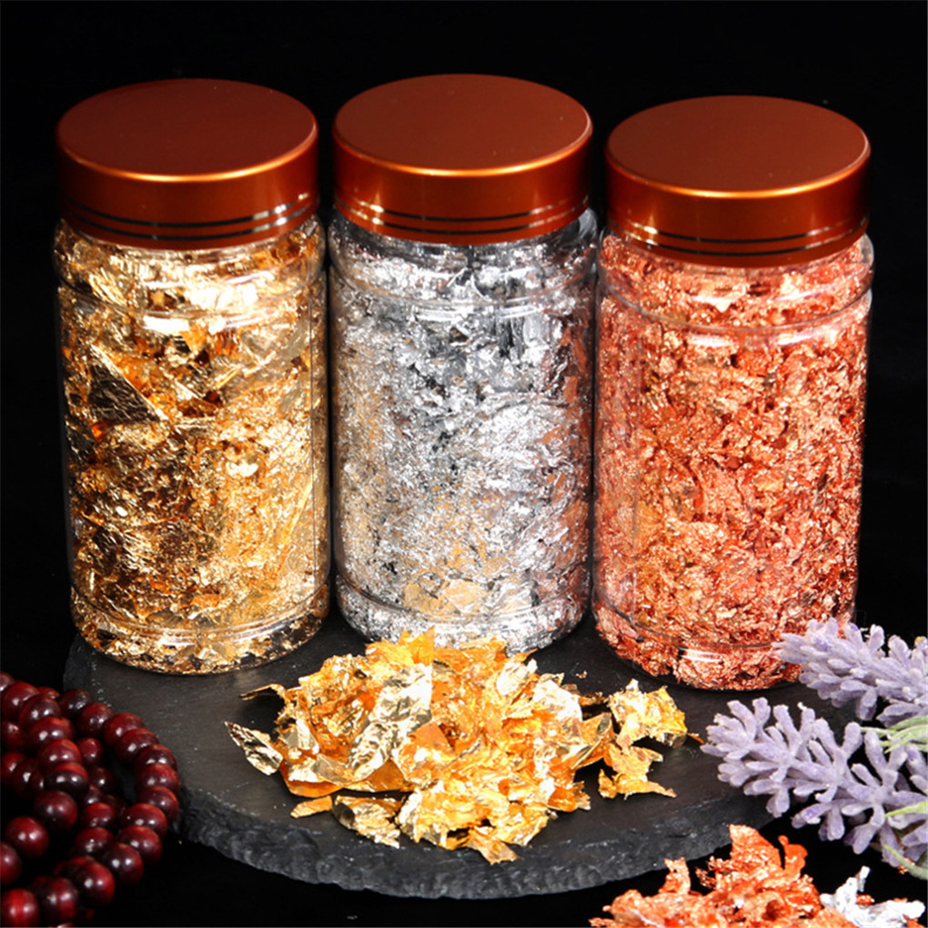 Shiny Genuine Gold Leaf Schabi - Gold Foil Flakes recensie en prijs