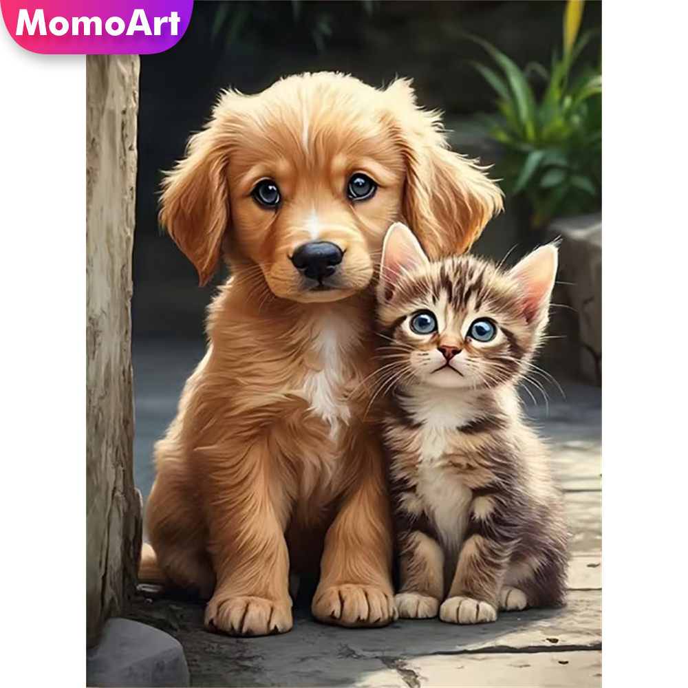 Momoart Diamond Embroidery Dog - Resin Craft For Beginners recensie en prijs