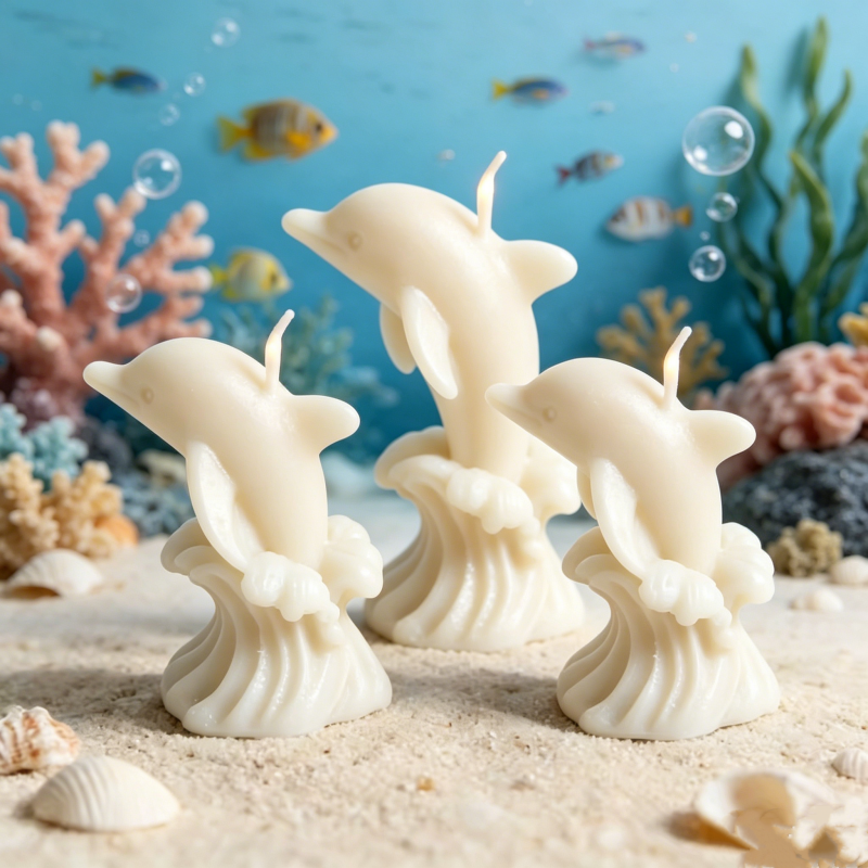 3D Whale & Dolphin with Wave S - Resin Ocean Wave Mold recensie en prijs