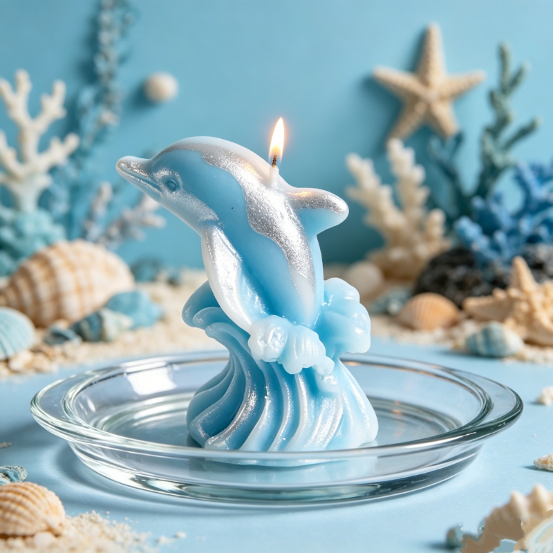 3D Whale & Dolphin with Wave S - Resin Ocean Wave Mold recensie en prijs