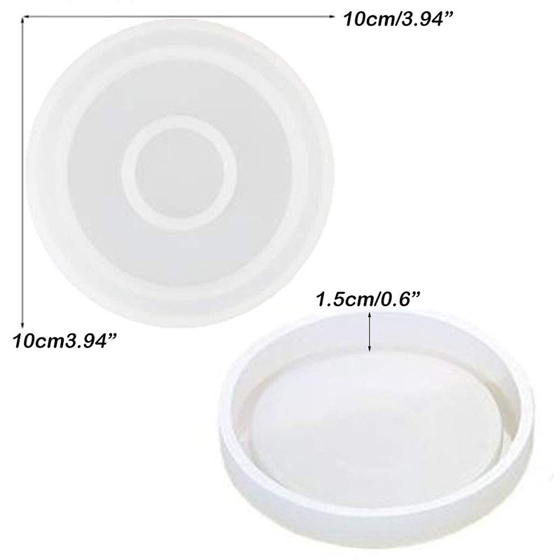 3 Pack Big DIY Round Coaster S - Coaster Mold Round recensie en prijs