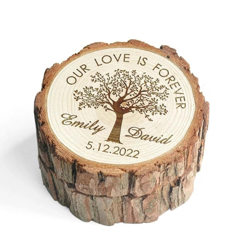 Personalized Wooden Wedding Ri - Wood Ring Blank recensie en prijs