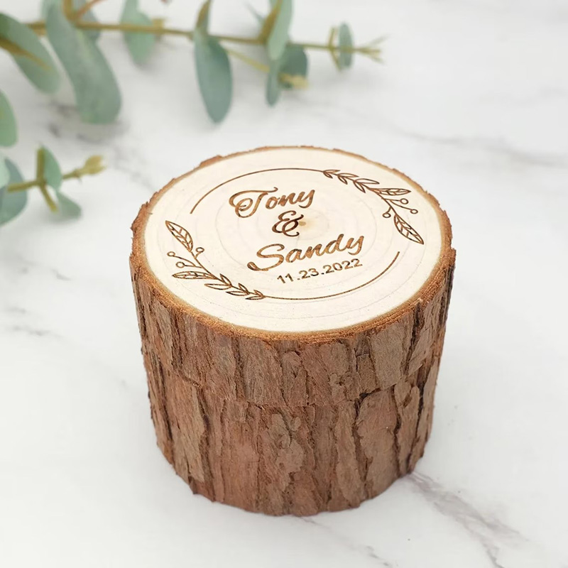 Personalized Wooden Wedding Ri - Wood Ring Blank recensie en prijs