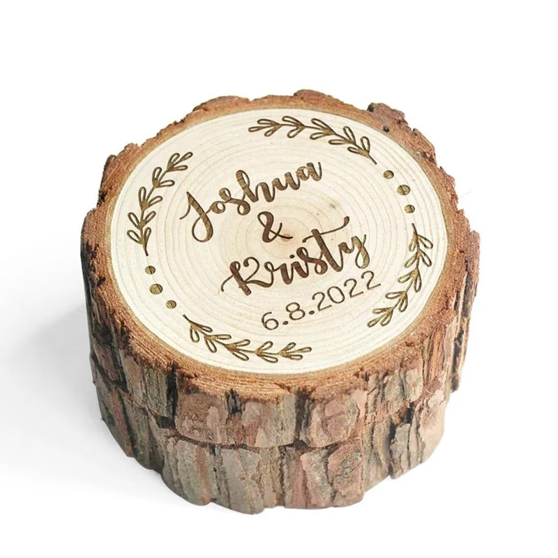 Personalized Wooden Wedding Ri - Wood Ring Blank recensie en prijs