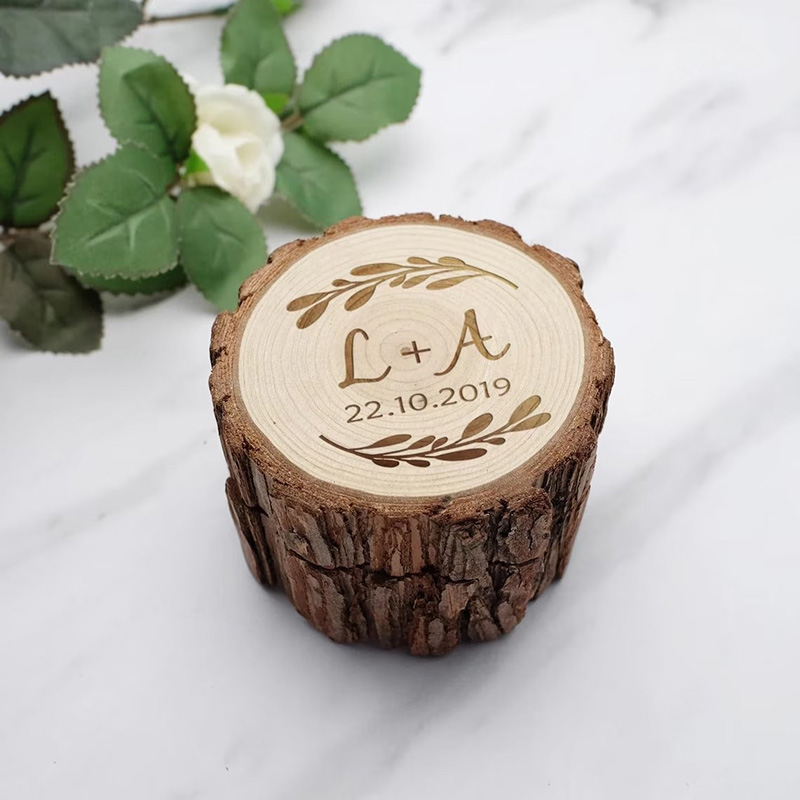 Personalized Wooden Wedding Ri - Wood Ring Blank recensie en prijs