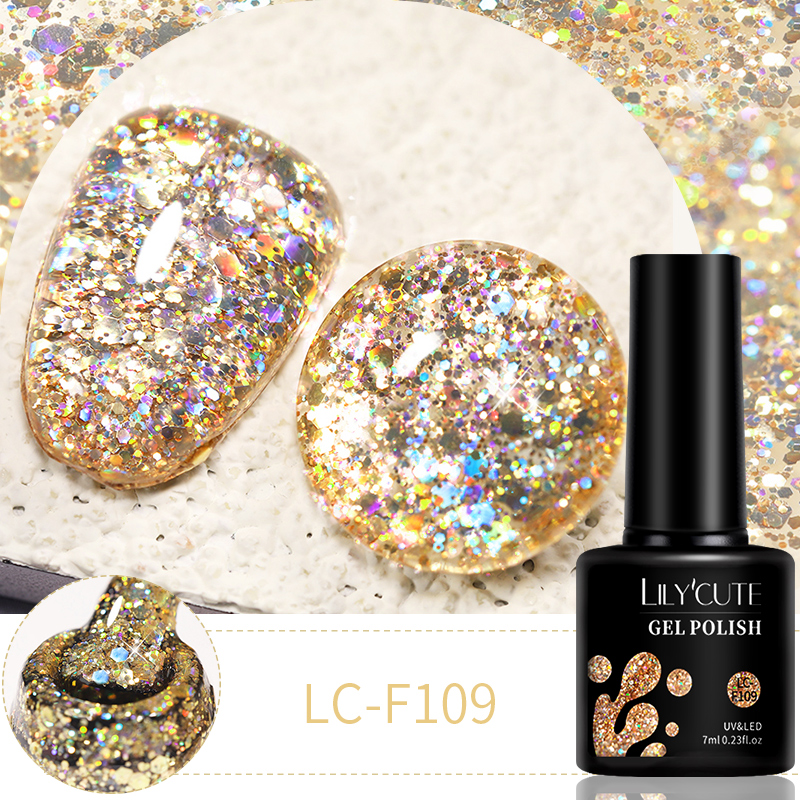 LILYCUTE 7ml 6Pcs/Set Glitter  - Resin Glitter Pack recensie en prijs