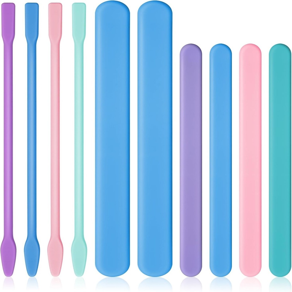 10 Piece Silicone Stirring Set - Resin Craft Workshop recensie en prijs