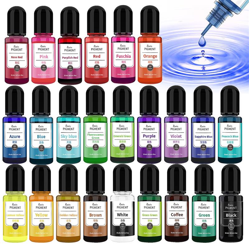 24 Color Art Ink Alcohol Resin - Resin Dye Alcohol recensie en prijs