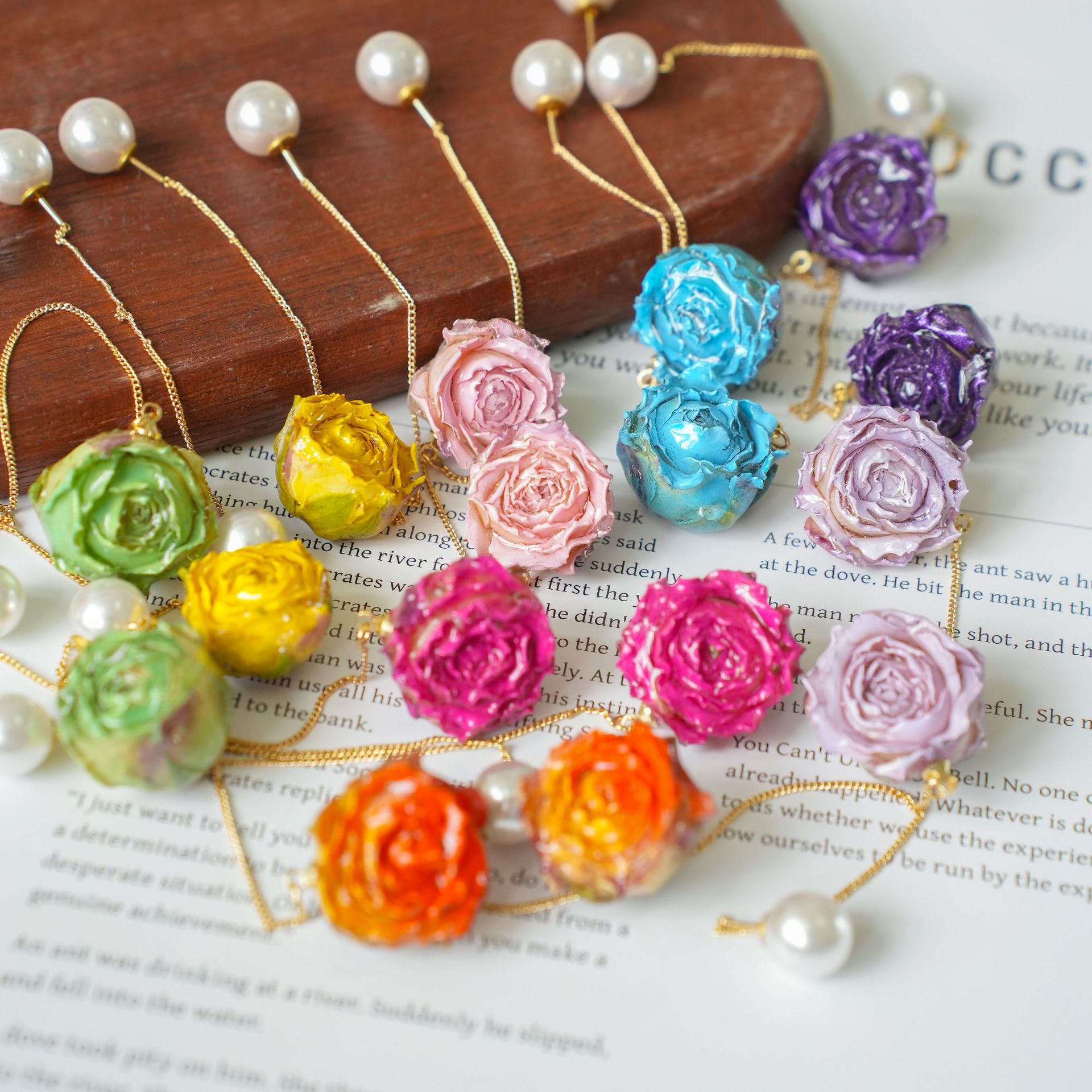 Preserved Rose Flower Series E - Flower Preservation Resin recensie en prijs