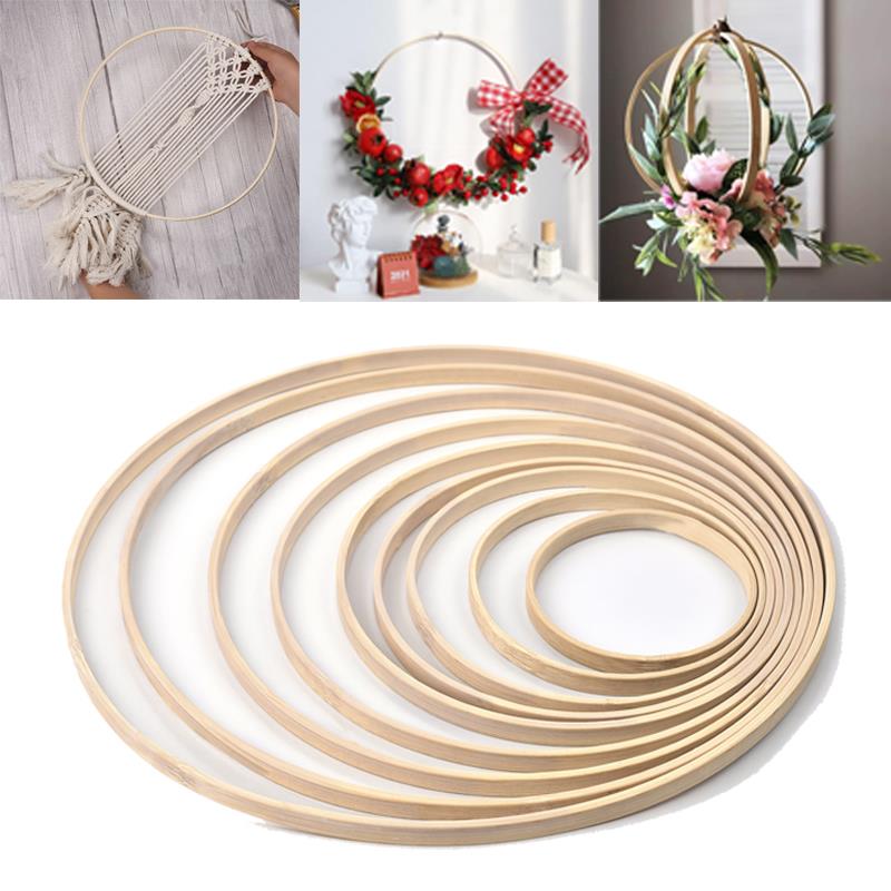 1/5Pcs 8-33cm Wooden DIY Handm - Wood Ring Blank recensie en prijs