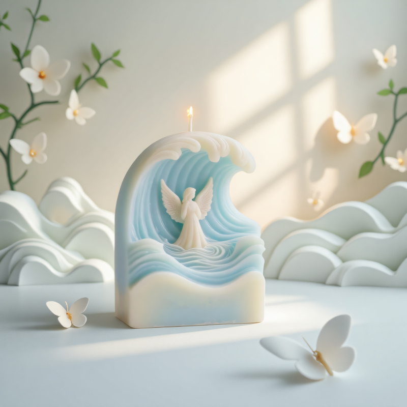 2pcs Wave Angel Silicone Mold  - Resin Ocean Wave Mold recensie en prijs