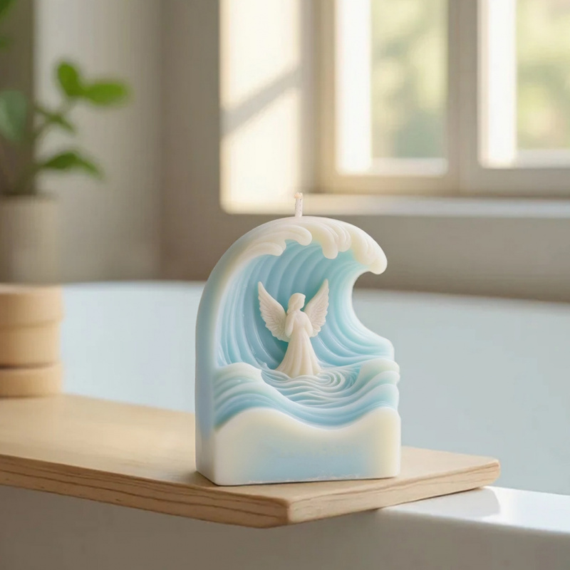 2pcs Wave Angel Silicone Mold  - Resin Ocean Wave Mold recensie en prijs