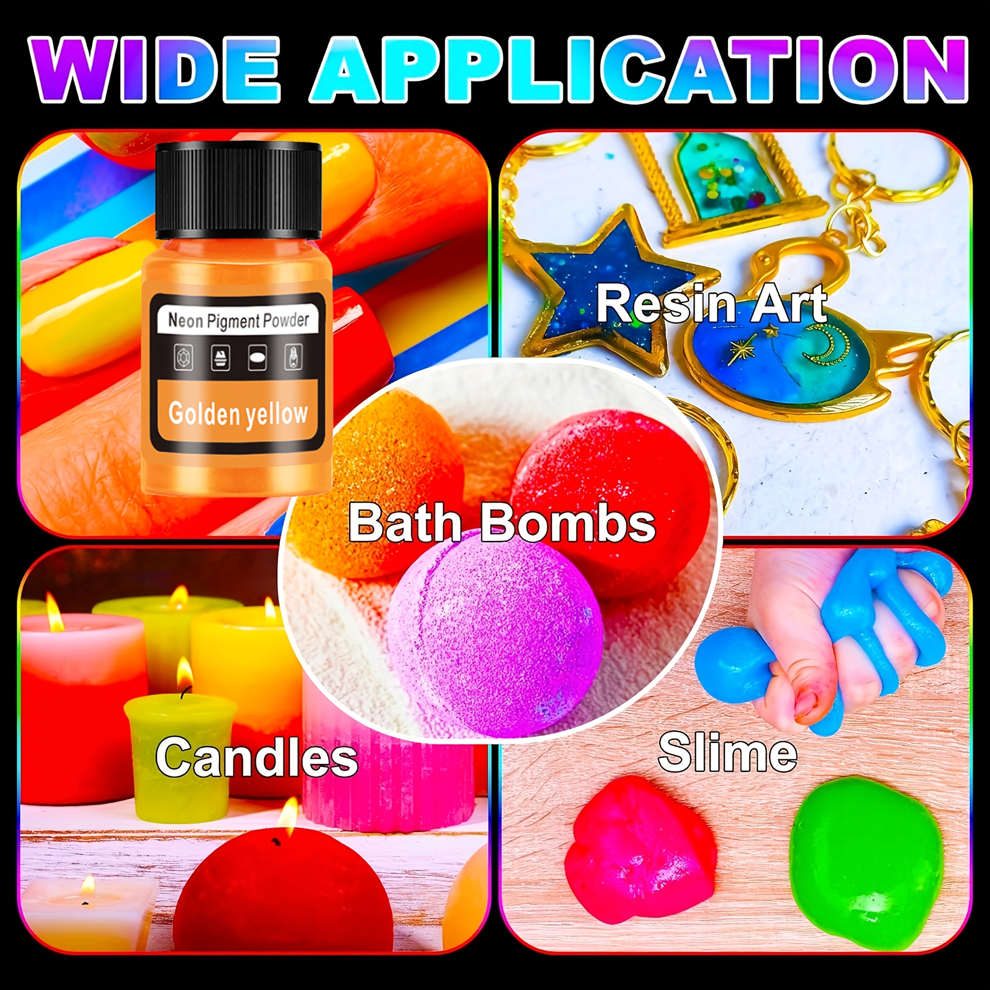 Fluorescent Powder/Neon Resin  - Resin Pigment Set recensie en prijs